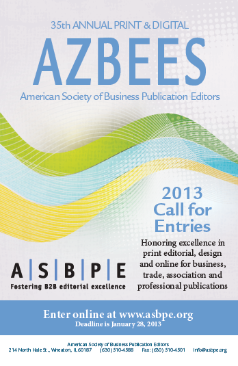 2013 Azbee Awards Brochure