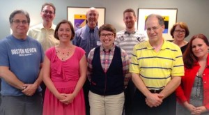 The ASBPE board smiles for the camera