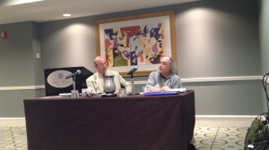 Roy Harris and Robin Sherman on the ethics panel