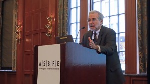 Charlie Meyerson gives the keynote